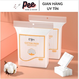 Bông tẩy trang 222 miếng 3 lớp mềm mịn chất liệu tốt sử dụng tiết kiệm - Peehomedecor
