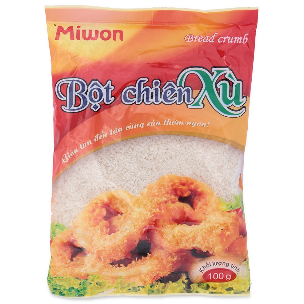 Bột CHIÊN XÙ Miwon 100g, Bột chiên xù PANKO 100g