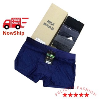 Hộp 4 Quần Sịp Đùi Nam Thông Hơi Nhật Cao Cấp MS 888