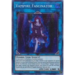 Thẻ bài Yugioh - TCG - Vampire Fascinator / BACH-EN048'