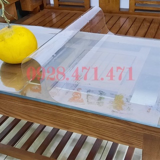 Màng PVC Dày 2mm | Nhựa Mềm Trong Suốt Làm Khăn Trải Bàn | Tấm Lót Bàn Ăn Chống Nước Không Cần Giặt | Rèm Nhựa PVC