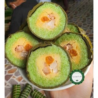 Bánh Tét Trà Cuôn Đòn 1,2kg-1,5kg