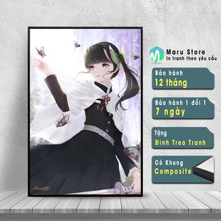 Tranh Canvas Kanao Dễ Thương Trang Trí Phòng Gaming