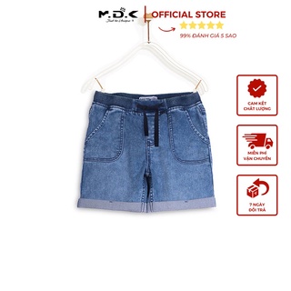 Quần Short Bé Trai M.D.K Rib Elastic Waistband Bermuda M.D.K - năng động, cá tính