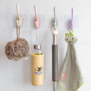 Cặp móc nhựa gắn tường treo đồ tiện dụng