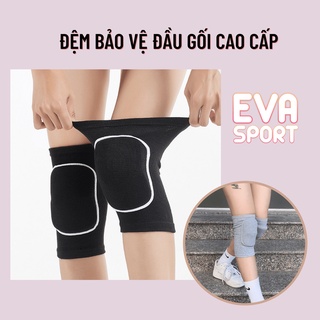 Băng gối thể thao có đệm gối cao cấp - Đai cuốn bảo vệ đầu gối tập gym yoga EVASPORT