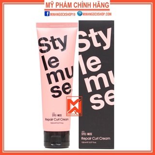 Kem tạo kiểu cho tóc xoăn ATS Stylemuse Repair Curl Cream 150ml chính hãng