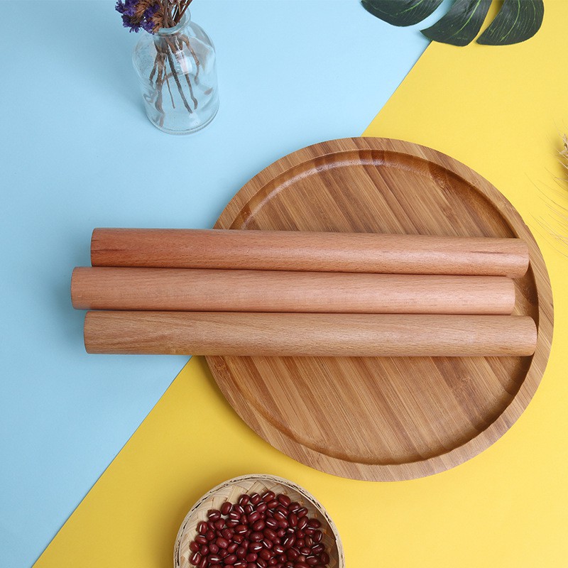 Cán Lăn Bột Gỗ 28cm