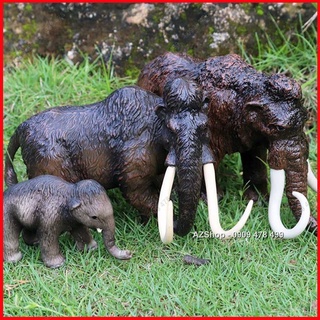 Mô Hình Gia Đình Voi Cổ Đại Ma Mút - 7692