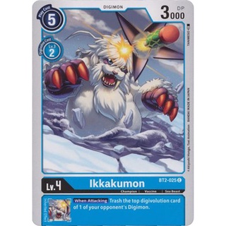 Thẻ bài Digimon - TCG - Ikkakumon / BT2-025'