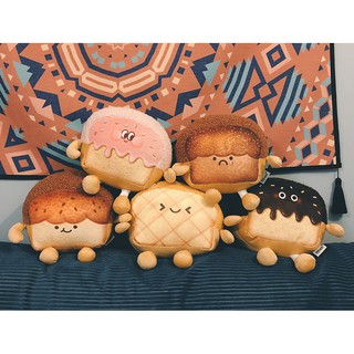 Gấu Bông Bánh Mì Nướng Mèo Biểu Cảm Meo Cat PA10063