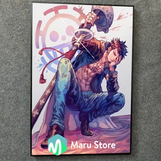 Tranh Canvas Anime Trafargal Law Trong One Piece Dùng Để Trang Trí Căn Phòng