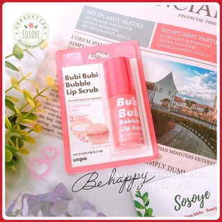 Tẩy Tế Bào Chết Thải Độc Môi Unpa Bubi Bubi Lip 12 ml