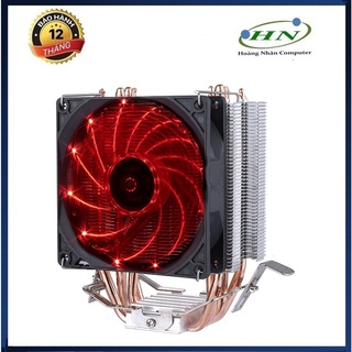 [Mã SKAMSALE03 giảm 10% đơn 200k] Fan tản nhiệt CPU VSP T90 - 4U (Có 2 Fan 9cm LED)