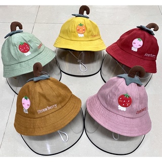 [ 2-6 tuổi ] Mũ Chống Dịch, Bụi cho bé trai bé gái siêu cute