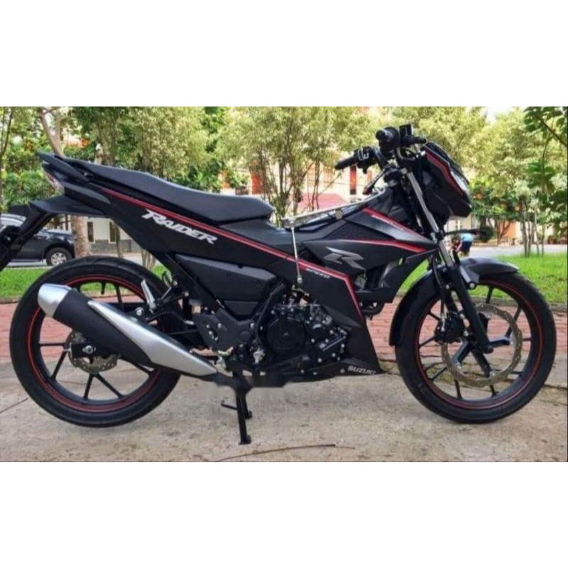 tem rời raider đen chỉ đỏ
