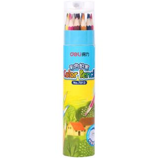 Bút chì màu học sinh 18 màu có chuốt DELI 7013