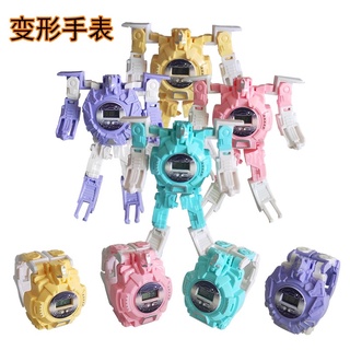 Đồng hồ robot biến hình cho bé trai bé gái