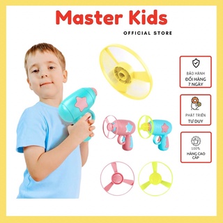 [Mã LIFE20KALL giảm 10% đơn 50K] Set đồ chơi súng bắn chong chóng, con quay phát sáng nhiều màu sắc cho bé Master Kids