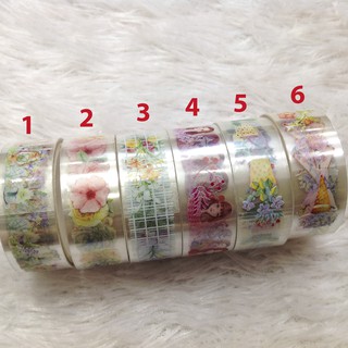 Băng keo dính trang trí nhiều hoa văn dễ thương