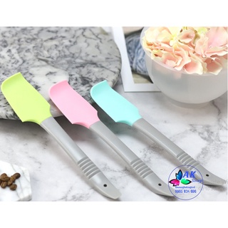 CÂY VÉT BỘT SPATULA SILICON (LƯỠI CONG)