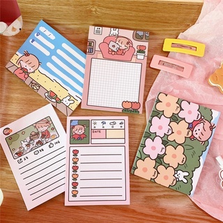 GIẤY GHI NHỚ - GIẤY NOTE HINH CÔ GÁI DỄ THƯƠNG HỌC TỪ VỰNG TIẾNG ANH, GHI CHU
