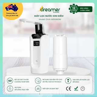[HÀNG ÚC CHÍNH HÃNG]-Máy Lọc Nước Ion Kiềm Dreamer DHA-WPA160W bổ sung ion kiềm tốt cho tiêu hoá-bảo hành 12 tháng