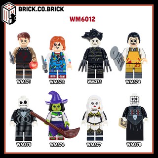 WM6012 - Xếp hình Minifigure non lego nhân vật trong phim kinh dị : Horror Series Minifigs - Đồ Chơi Lắp Ghép Sáng Tạo