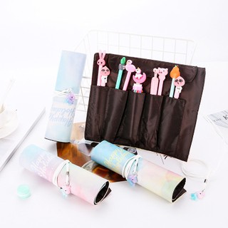 hộp bút màu loang dạng cuộn Hb151 hộp bút cute