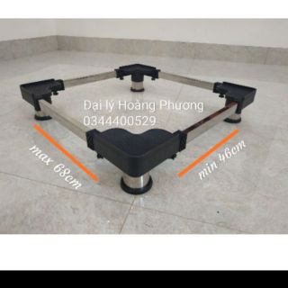 5 chân máy giặt bọc inox