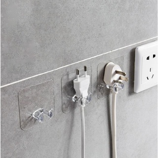 Bộ 5 móc treo dây sạc điện thoại phích cắm dán tường Elliver giữ dây cố định _B25