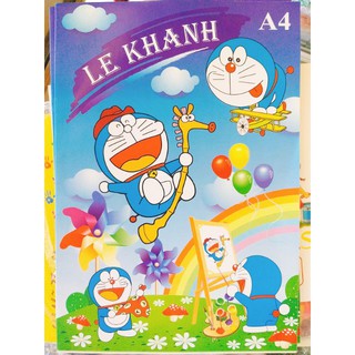 Tập Vẽ A4 - Vở Vẽ A4 Lê Khanh Giấy Dày 180gsm