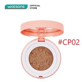 Phấn Nước Trang Điểm Black Rouge Peach Cover Velvet Cushion Hương Đào SPF 50+/PA++++ 98.6g .#CP02