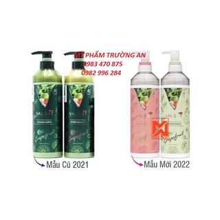 Cặp dầu gội Bưởi Chính Hãng Nhãn Đỏ 850ml x2