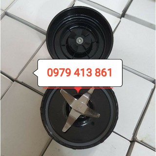 Đế Dao 4 Lưỡi Đầy Đủ Phụ Kiện đế Như Hình Máy Xay Magic Bullet Plus..krobell - phukienmayxayhn1