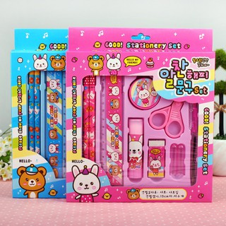 PVN32900 Set Đồ Dùng Học Sinh 9 Món Tiện Lợi Cho Bé Học Tập T2 .
