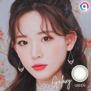 Kính áp tròng QUYNH LENS galaxy green 0 độ