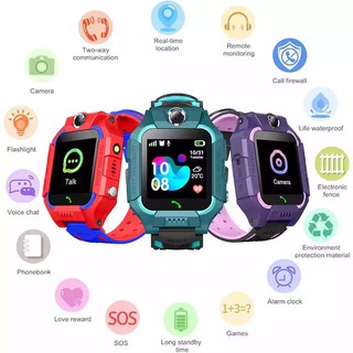 Đồng hồ thông minh trẻ em z006 định vị Có thể lắp sim nghe gọi 2 chiều Chống nước tích hợp 3g
