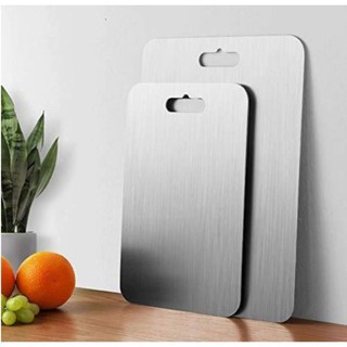 Thớt inox 304 kháng khuẩn, dễ vệ sinh trùi rửa,thớt bé (24×18),thớt đại (24×34)CHÍNH HÃNG VIETCOOK ,Hàng việt nam