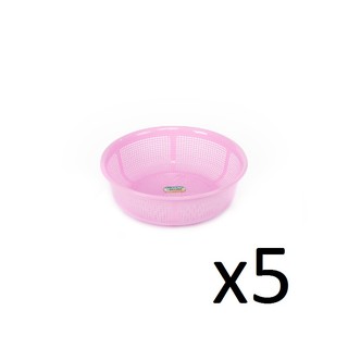 Bộ 5 Rổ nhựa Duy Tân 2T4 ( Màu sắc ngẫu nhiên )