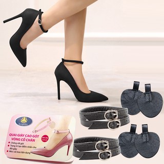 Combo 2 cặp quai giày vòng qua cổ chân giúp giày cao gót, giày búp bê không bị tuột_buybox_BBPK52