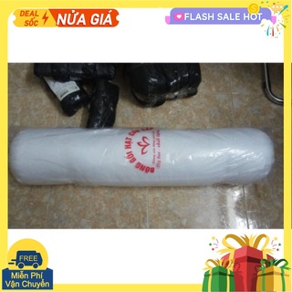 Ruột gối ôm bông hạt 30x100cm bông trắng