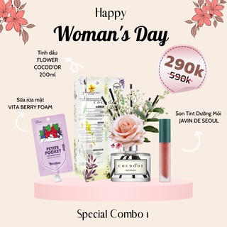 / Woman's Day/ Combo Đặc Biệt quà tặng dành cho người phụ nữ bạn yêu thương ngày Quốc Tế Phụ Nữ 8-3