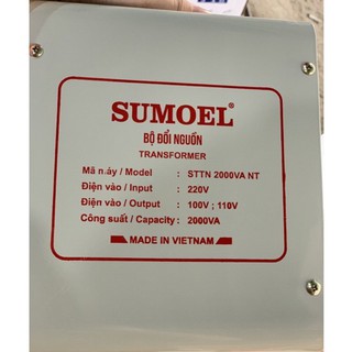 ĐỔI NGUỒN TỰ NGẪU SUMOEL 2000-3000VA