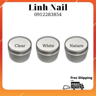 Bột Mỹ - Bột Dẻo Làm Hoa Nail - Clear- White - Nature.