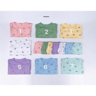 Bộ cotton dài tay thun lạnh cho bé mẫu mới 2020