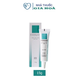 Sodermix Cream 15g - Kem làm mờ sẹo lồi,sẹo thâm, sẹo phì đại nhập khẩu Pháp