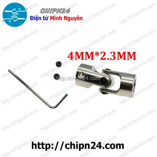 [1 CÁI] Khớp cardan 2.3mm-4mm (tặng Cây Mở Lục Giác M3)