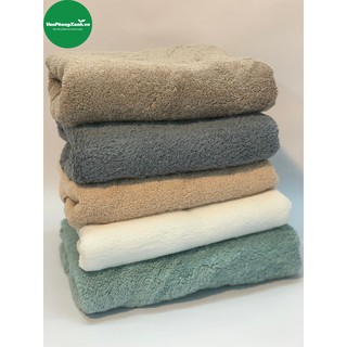 Khăn tắm 40x80cm xuất Hàn dư (100% cotton)