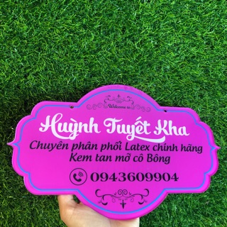 Bảng hiệu shop_ bảng hiệu in theo yêu cầu_ Decor shop